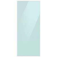 Samsung - Bespoke 3-Door French Door Refrigerator panel - Top Panel - Morning Blue Glass - Front_Zoom