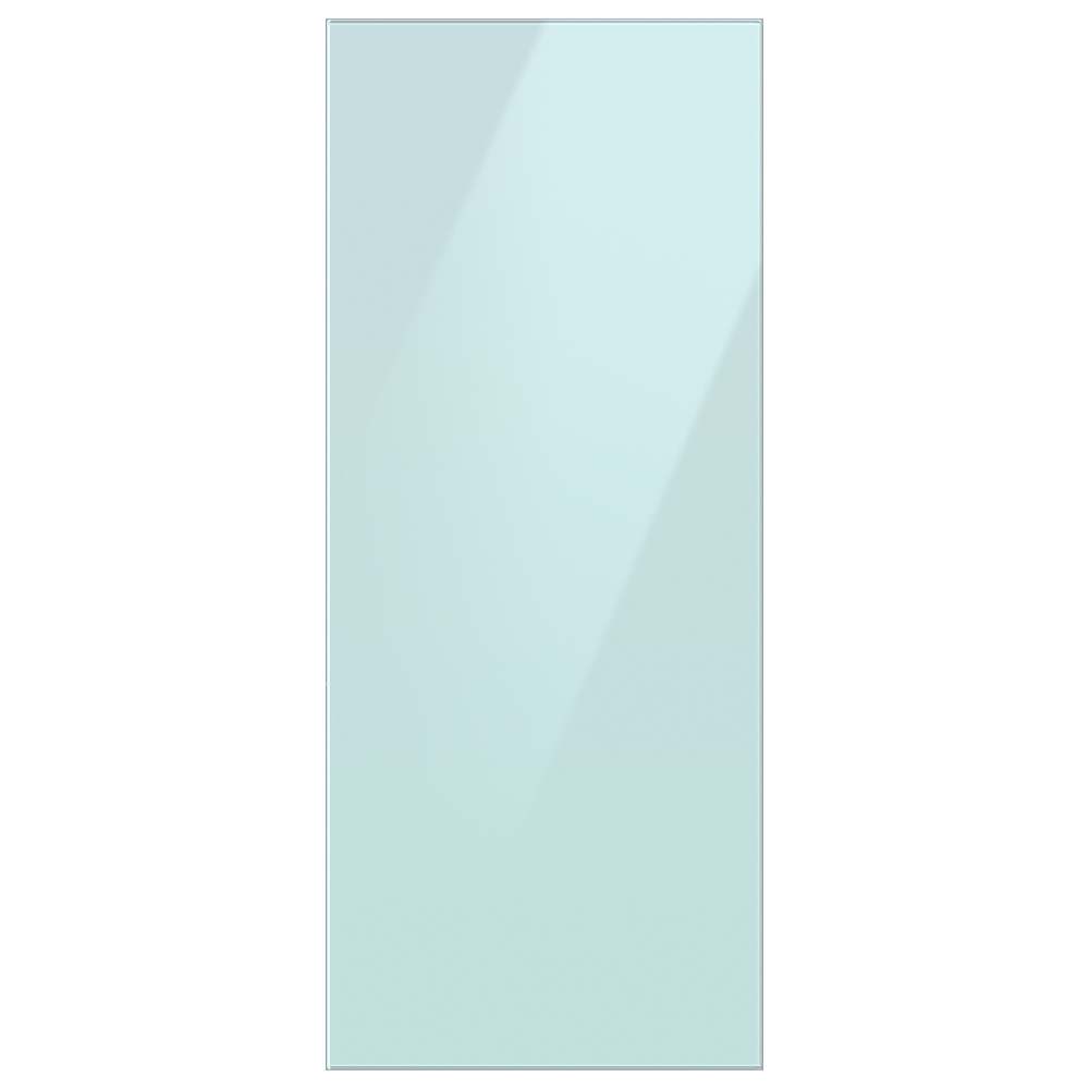 Samsung - Bespoke 3-Door French Door Refrigerator panel - Top Panel - Morning Blue Glass
