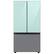 Alt View 12. Samsung - Bespoke 3-Door French Door Refrigerator panel - Top Panel - Morning Blue Glass.