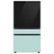 Alt View 14. Samsung - Bespoke 4-Door French Door Refrigerator Panel - Middle Panel - Morning Blue Glass.