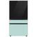 Alt View 14. Samsung - Bespoke 4-Door French Door Refrigerator Panel - Middle Panel - Morning Blue Glass.
