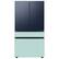 Alt View 15. Samsung - Bespoke 4-Door French Door Refrigerator Panel - Middle Panel - Morning Blue Glass.