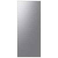 Samsung - Bespoke 3-Door French Door Refrigerator panel - Top Panel - Stainless Steel - Front_Zoom
