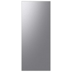 Samsung - Bespoke 3-Door French Door Refrigerator panel - Top Panel - Stainless steel - Front_Zoom