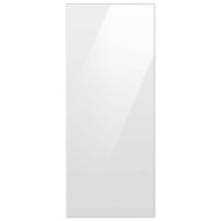 Samsung - Bespoke 3-Door French Door Refrigerator panel - Top Panel - White Glass - Front_Zoom