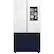 Alt View 16. Samsung - Bespoke 3-Door French Door Refrigerator panel - Top Panel - White Glass.