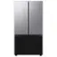 Alt View 12. Samsung - Bespoke 3-Door French Door Refrigerator panel - Bottom Panel - Charcoal Glass.