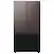 Alt View 17. Samsung - Bespoke 3-Door French Door Refrigerator panel - Bottom Panel - Charcoal Glass.