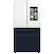 Alt View 16. Samsung - Bespoke 4-Door French Door Refrigerator Panel - Top Panel - White Glass.