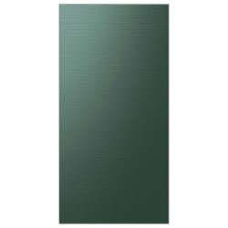 Samsung - Bespoke 4-Door French Door Refrigerator Panel - Top Panel - Emerald Green Steel - Front_Zoom