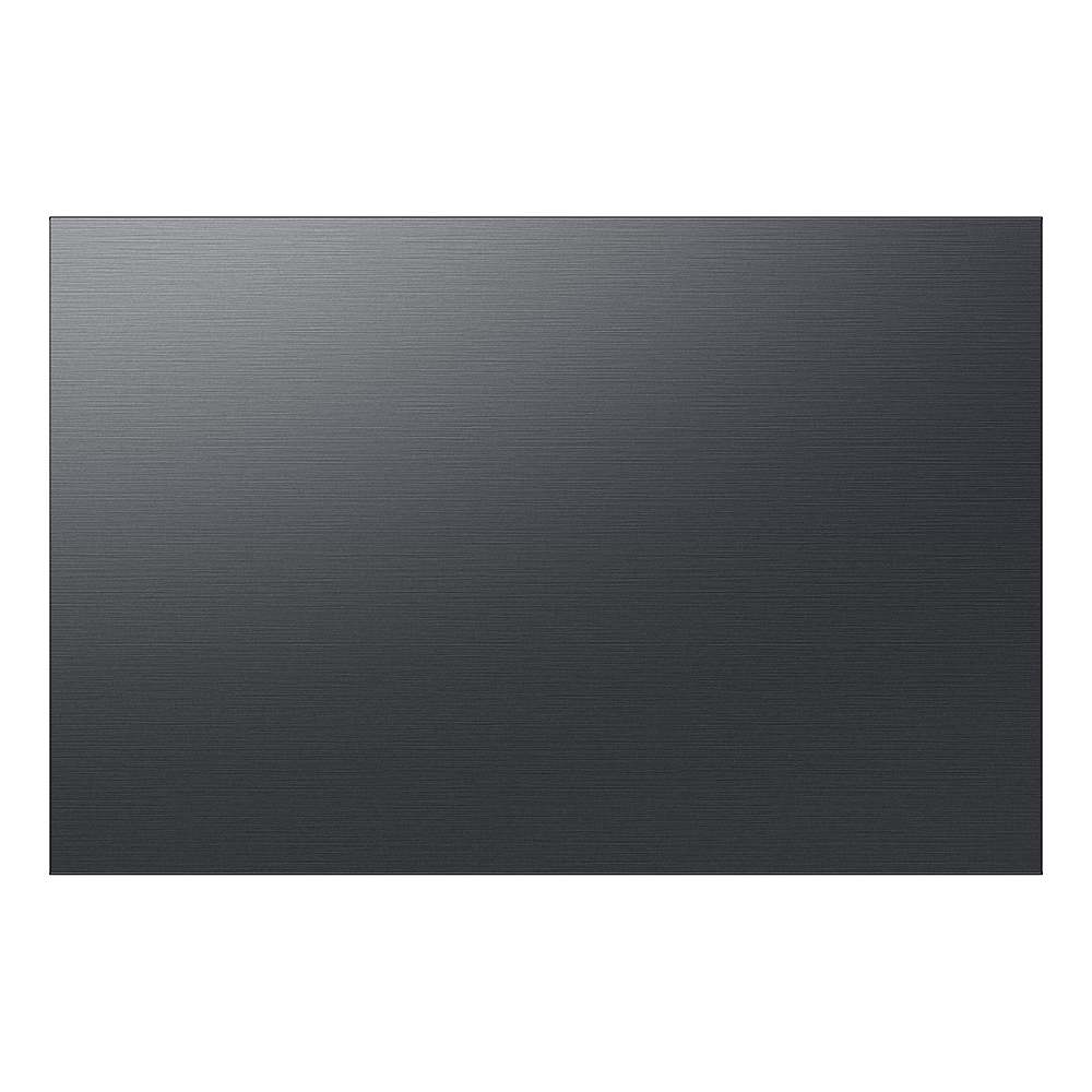 Samsung - Bespoke 3-Door French Door Refrigerator panel - Bottom Panel - Matte Black