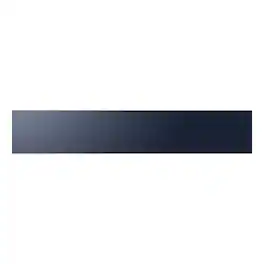 Samsung - Bespoke 4-Door French Door Refrigerator Panel - Middle Panel - Navy Steel