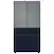 Alt View 13. Samsung - Bespoke 4-Door French Door Refrigerator Panel - Middle Panel - Navy Steel.