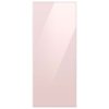 Samsung - Bespoke 3-Door French Door Refrigerator panel - Top Panel - Pink Glass