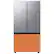 Alt View 12. Samsung - Bespoke 3-Door French Door Refrigerator panel - Bottom Panel - Clementine Glass.