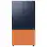 Alt View 15. Samsung - Bespoke 3-Door French Door Refrigerator panel - Bottom Panel - Clementine Glass.