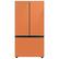 Alt View 19. Samsung - Bespoke 3-Door French Door Refrigerator panel - Bottom Panel - Clementine Glass.