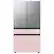 Alt View 12. Samsung - Bespoke 4-Door French Door Refrigerator Panel - Middle Panel - Pink Glass.
