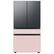 Alt View 14. Samsung - Bespoke 4-Door French Door Refrigerator Panel - Middle Panel - Pink Glass.