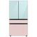 Alt View 19. Samsung - Bespoke 4-Door French Door Refrigerator Panel - Middle Panel - Pink Glass.