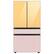Alt View 21. Samsung - Bespoke 4-Door French Door Refrigerator Panel - Middle Panel - Pink Glass.