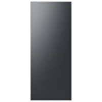 Samsung - Bespoke 3-Door French Door Refrigerator panel - Top Panel - Matte Black - Front_Zoom