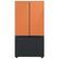 Alt View 13. Samsung - Bespoke 3-Door French Door Refrigerator panel - Top Panel - Clementine Glass.