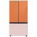 Alt View 20. Samsung - Bespoke 3-Door French Door Refrigerator panel - Top Panel - Clementine Glass.
