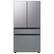Alt View 12. Samsung - Bespoke 4-Door French Door Refrigerator panel - Bottom Panel - Gray Glass.