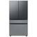 Alt View 14. Samsung - Bespoke 4-Door French Door Refrigerator panel - Bottom Panel - Gray Glass.