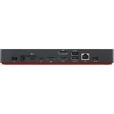 Lenovo ThinkPad Universal Thunderbolt 4 Docking Station Black Lenovo ThinkPad Universal Thunderbolt 4 Docking Station Black