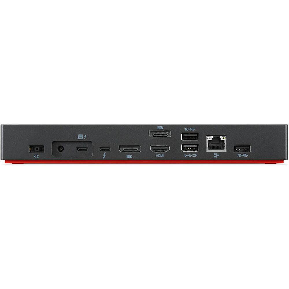 Alt View 11. Lenovo - ThinkPad Universal Thunderbolt 4 Docking Station - Black.