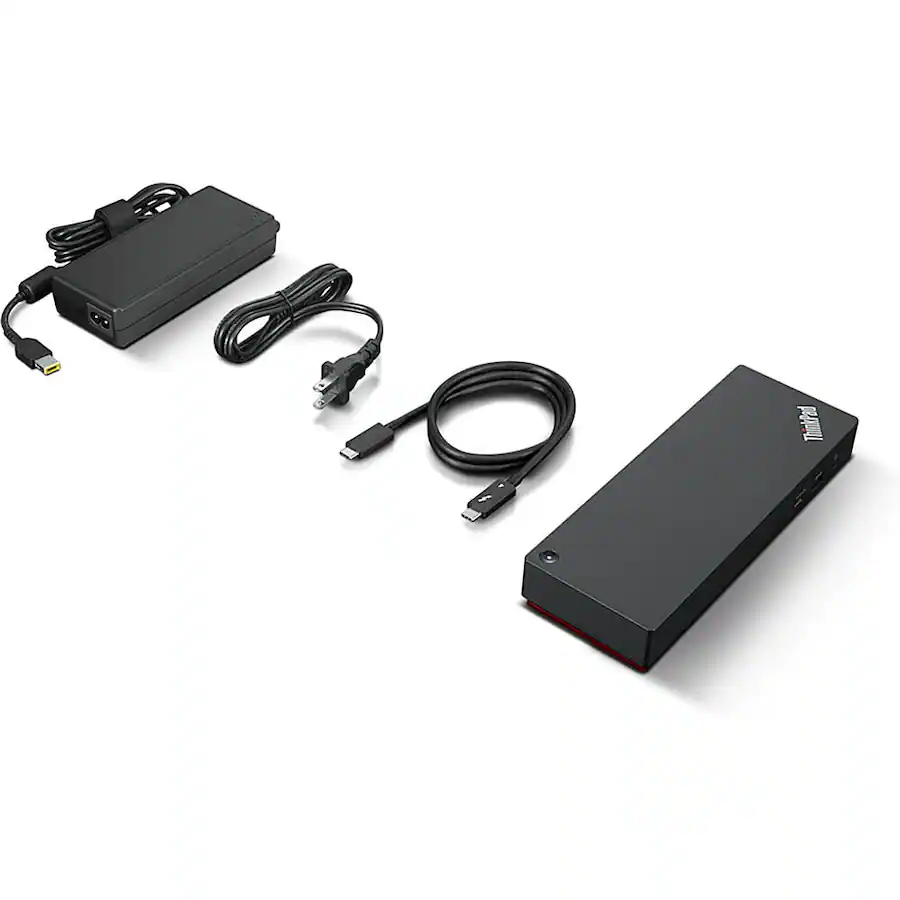 Lenovo ThinkPad Thunderbolt 4 Docking Station - Open Box With DisplayPort, USB, Ethernet