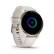 Angle. Garmin - Venu 2 Plus GPS Smartwatch 43 mm Fiber-reinforced polymer - Cream Gold.