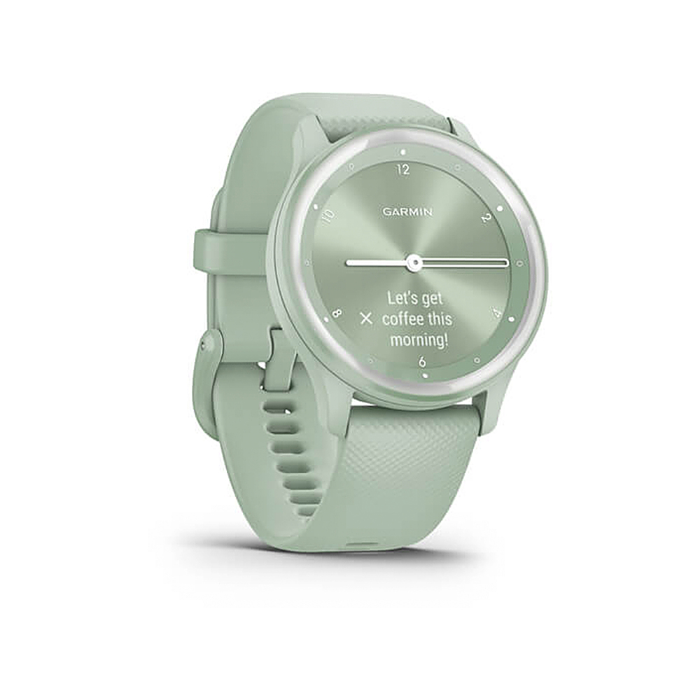 Garmin Sport Best mm Buy polymer Cool Mint Smartwatch - 010-02566-03 vívomove 40 Fiber-reinforced
