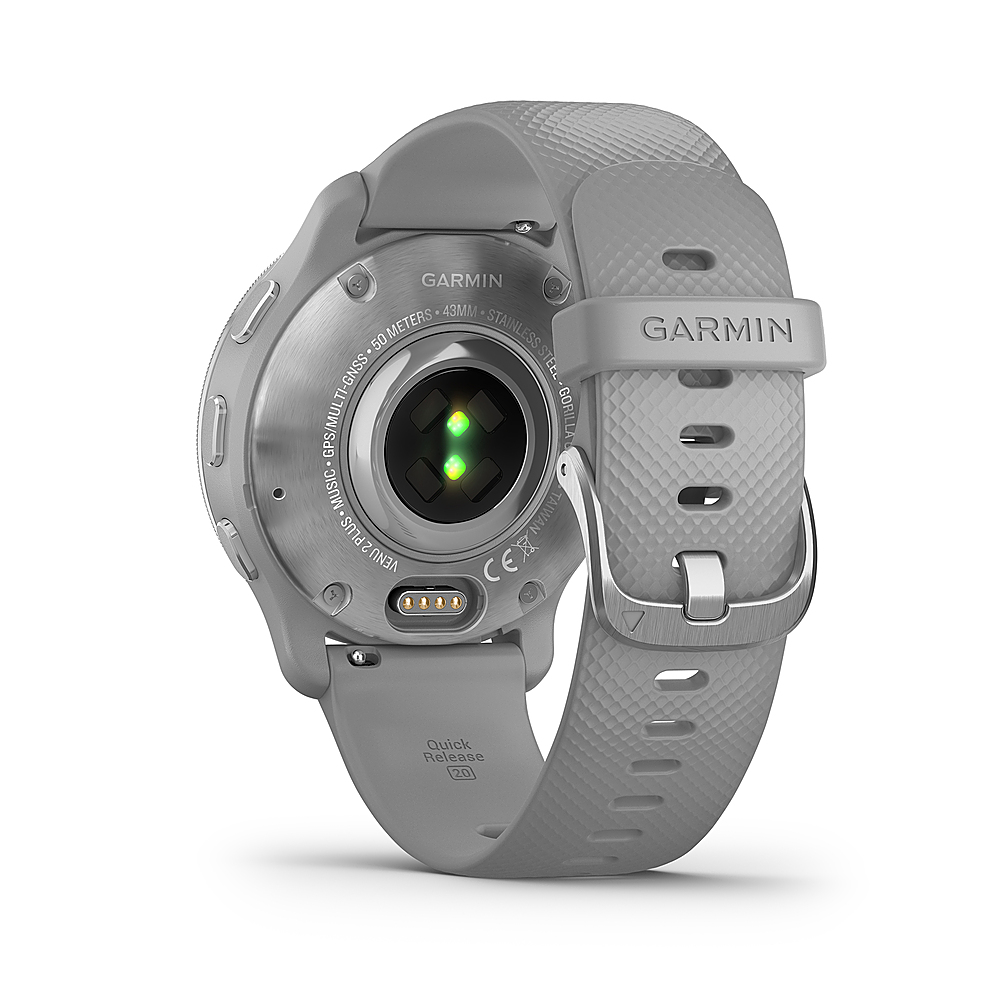Garmin Venu 2 Plus GPS Smartwatch 43 mm Fiber-reinforced polymer Silver