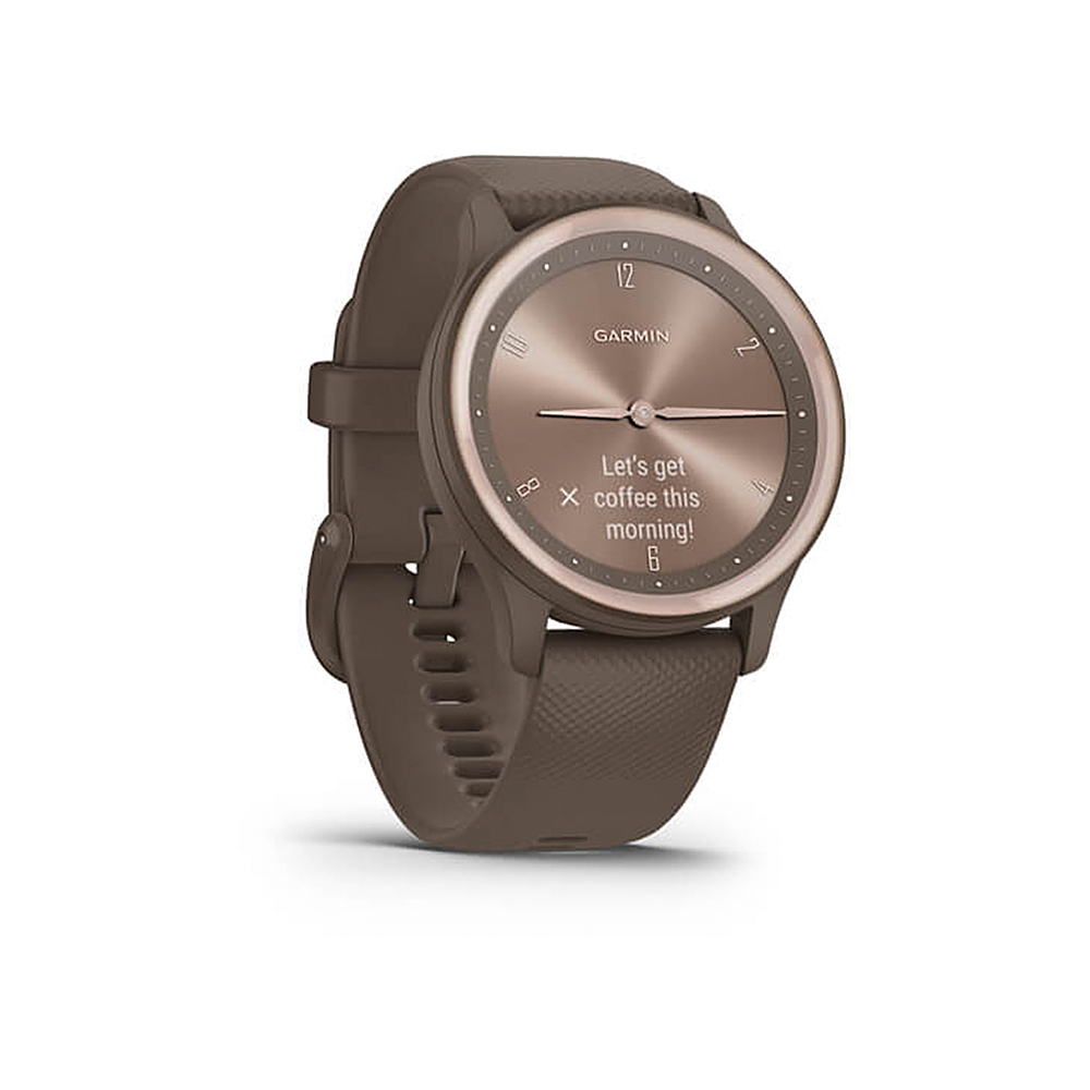 Best Buy: Garmin vívomove Sport Smartwatch 40 mm Fiber-reinforced polymer  Cocoa 010-02566-02
