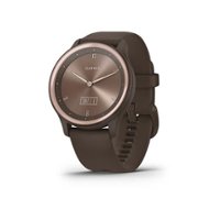 Garmin - vívomove Sport Smartwatch 40 mm Fiber-reinforced polymer - Cocoa - Front_Zoom