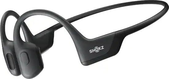 Shokz OpenRun Pro Premium Bone Conduction Open Ear Sport Headphones Black S810 ST BK US Best Buy