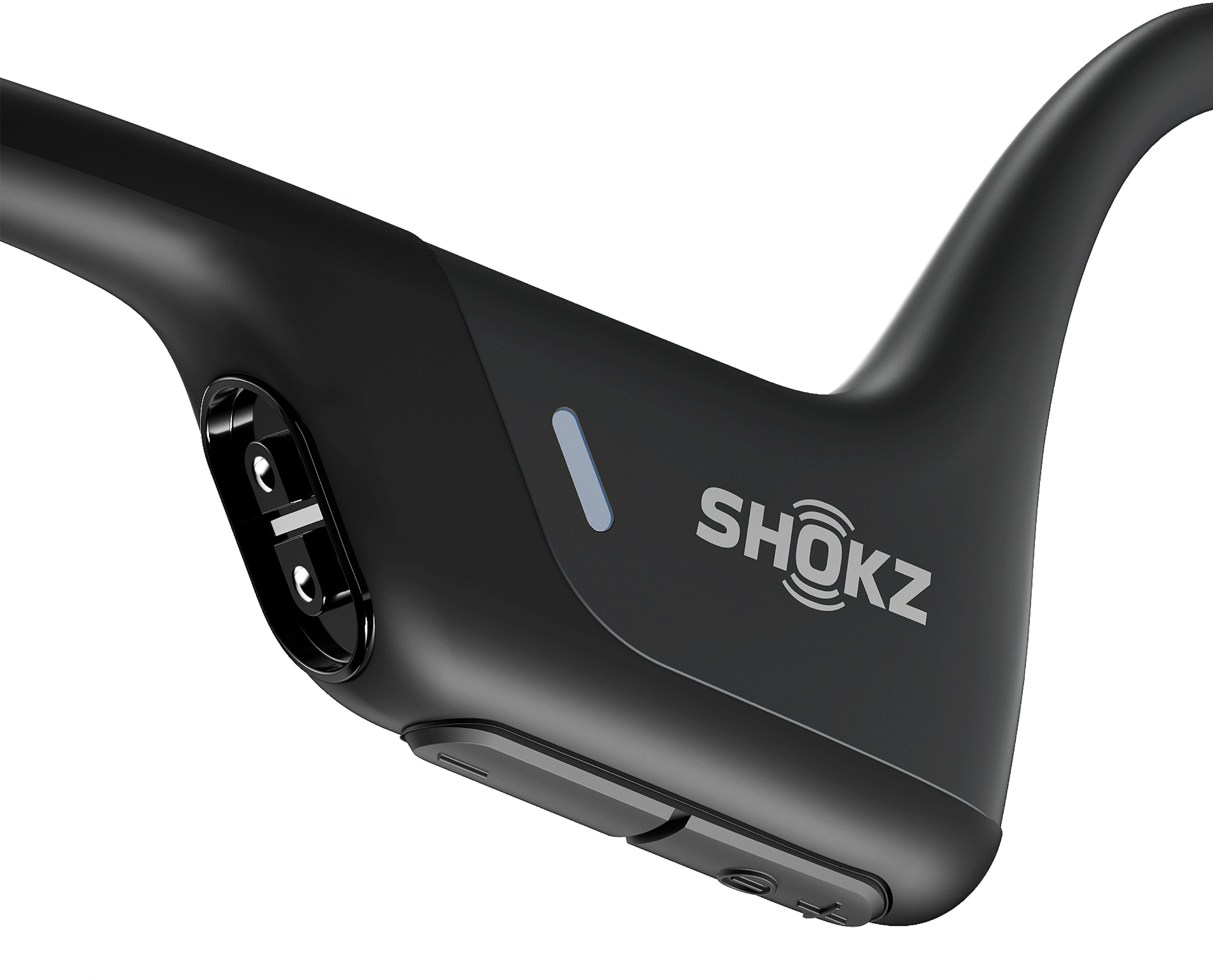 Shokz OpenRun Pro Premium Bone Conduction Open-Ear Sport Headphones Black  S810-ST-BK-US - Best Buy