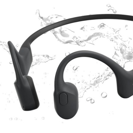 Shokz - OpenRun Bone Conduction Open-Ear Endurance Headphones - Black_3