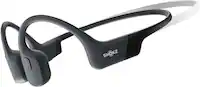 Shokz - OpenRun Mini Wireless Bone Conduction Open-Ear Bluetooth Endurance Headphones - Black - Front_Zoom