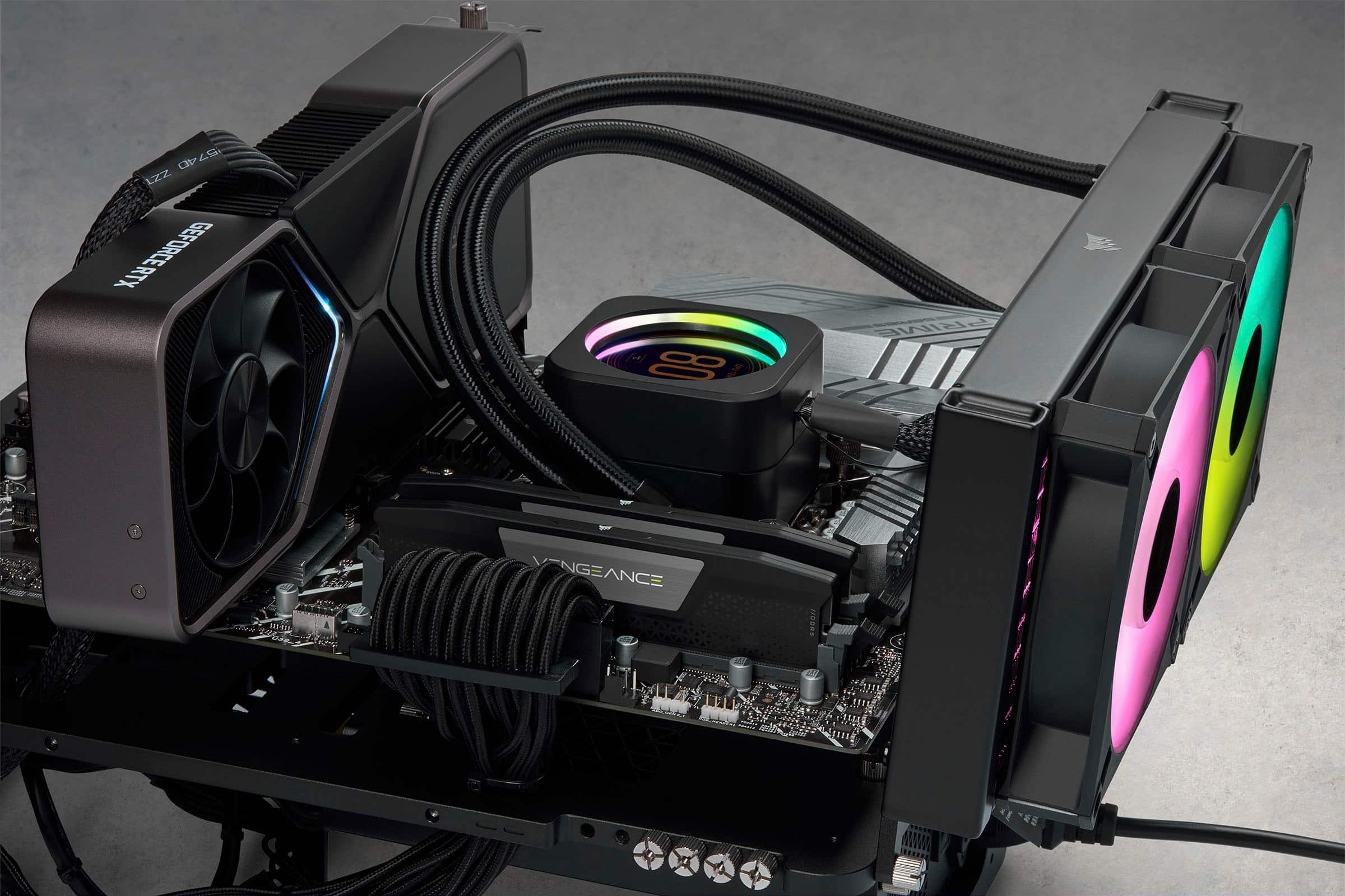 Corsair Vengeance RGB DDR5 32 Go (2 x 16 Go) 5600 MHz CL36 - Pc