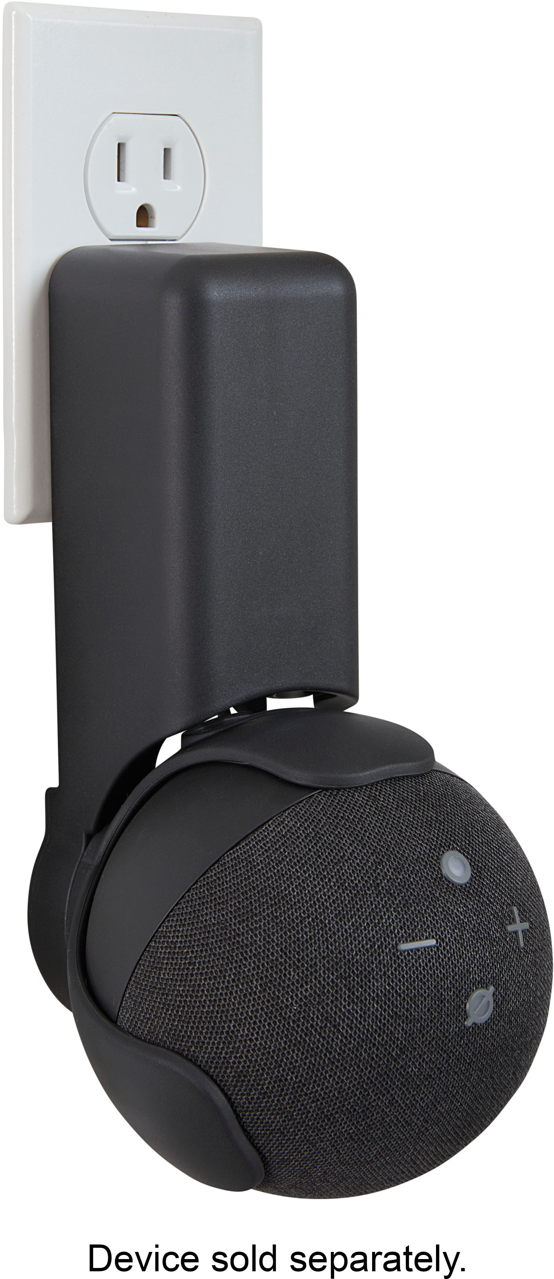 Alt View 16. Sanus - Outlet Hanger Designed for Amazon Echo Dot (4th Gen) - Black.