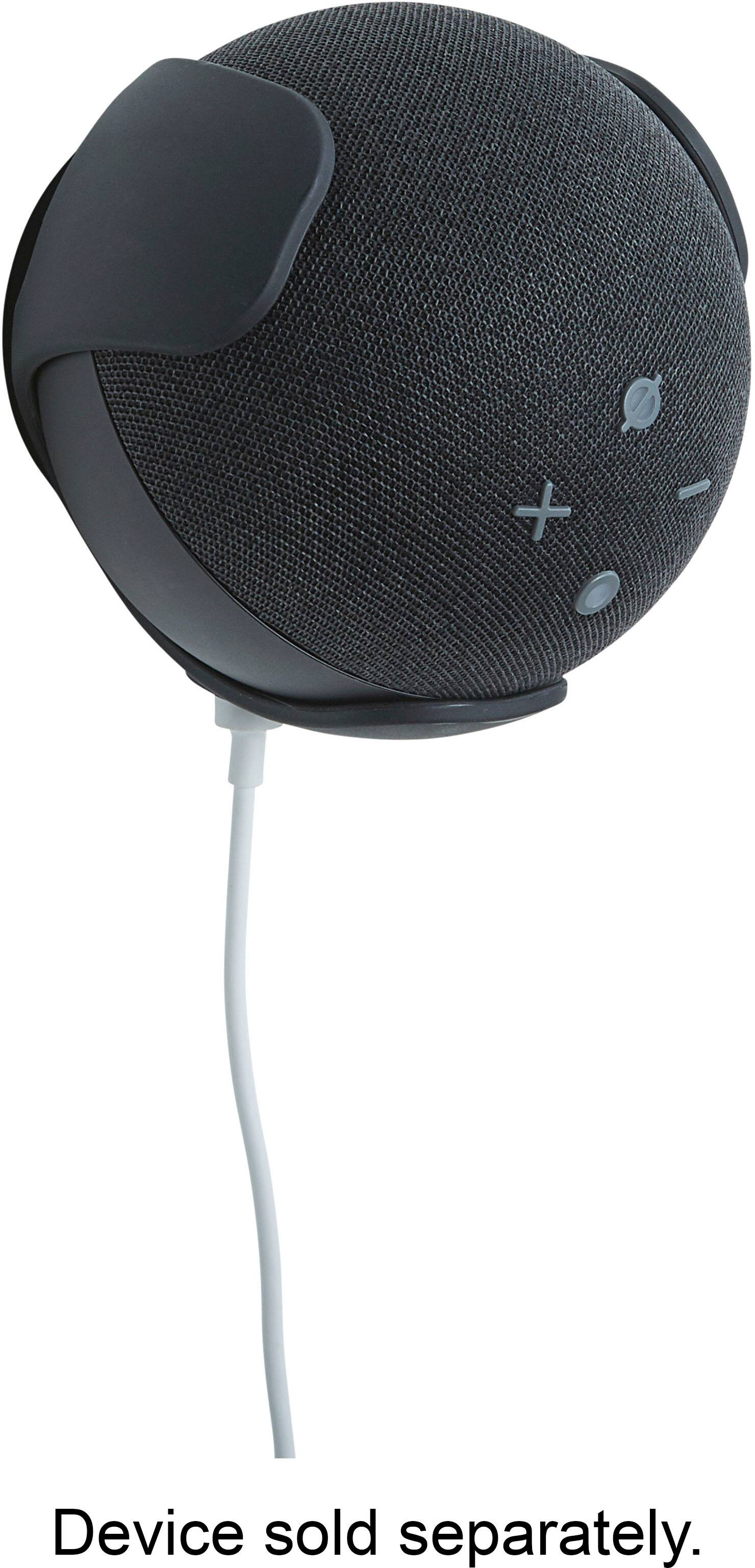 Alt View 16. Sanus - Wall Mount Designed for Amazon Echo Dot (4th Gen) - Black.