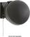 Alt View 16. Sanus - Tilt and Swivel Mount for Amazon Echo (4th Gen) - Black.