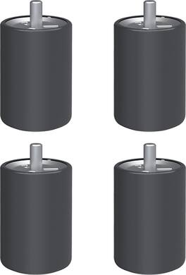 Feet Kit for 30" and 36" Bosch Industrial Range - Black Stainless Steel
