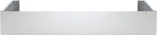 Front. Bosch - 30-inch Industrial Range Toe Kick - Stainless Steel.