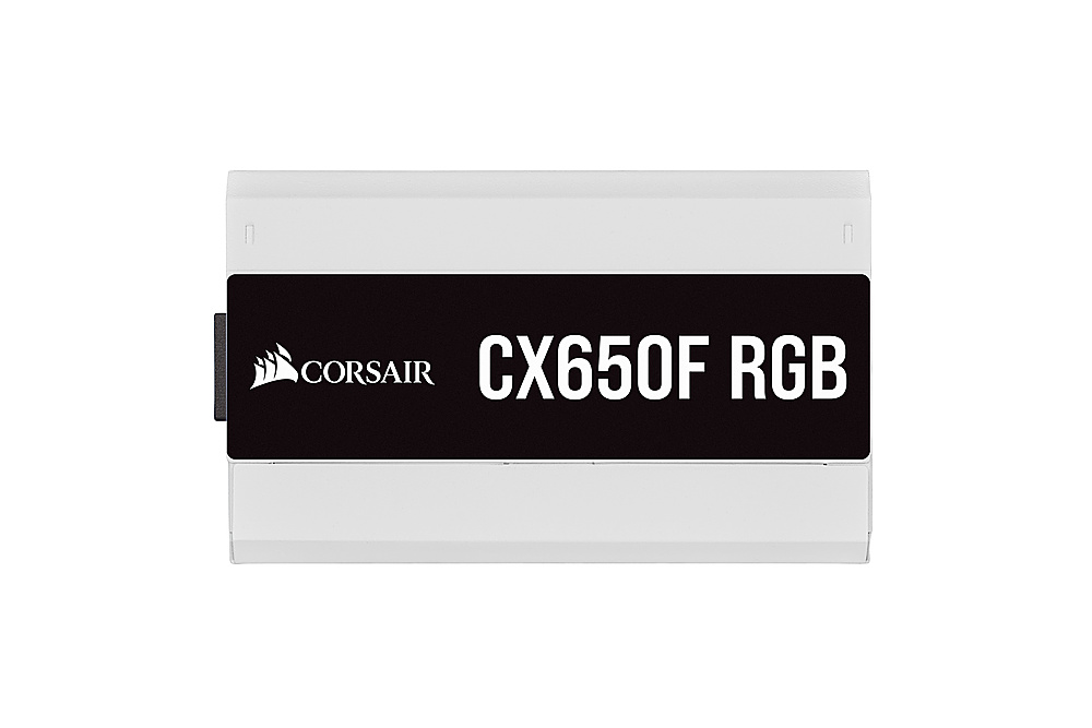 Corsair alimentation pc - cx rgb series cx650f - 650w - 80 plus bronze -  modulaire - blanche (cp-9020226-eu) CORSAIR Pas Cher 