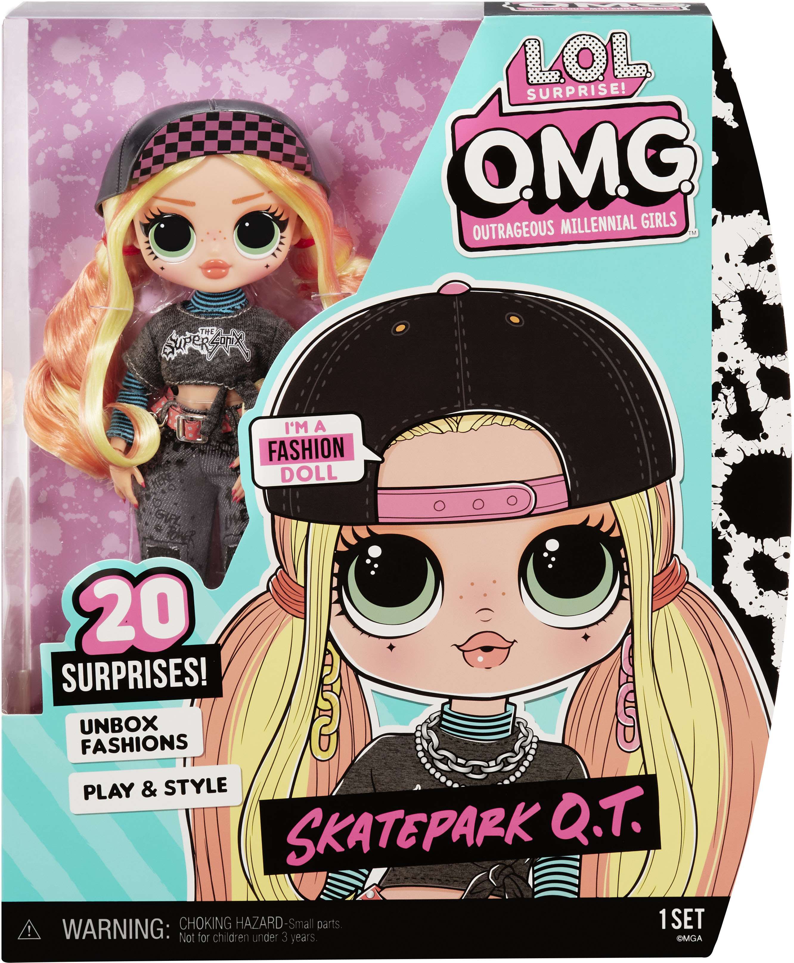 Best Buy: L.O.L. Surprise! O.M.G. Doll – Skatepark Q.T 580423